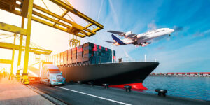 transporte de carga internacional de mercancías