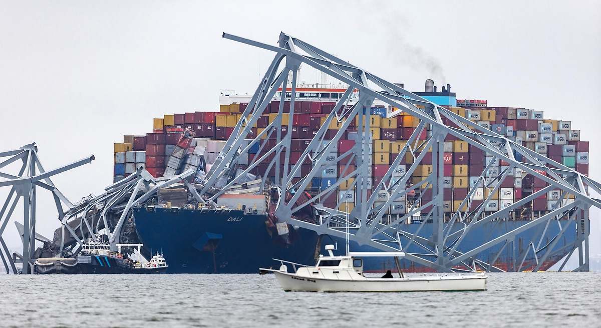 La embarcación que chocó contra el puente de Baltimore:¿Cuándo contratar un seguro de carga?