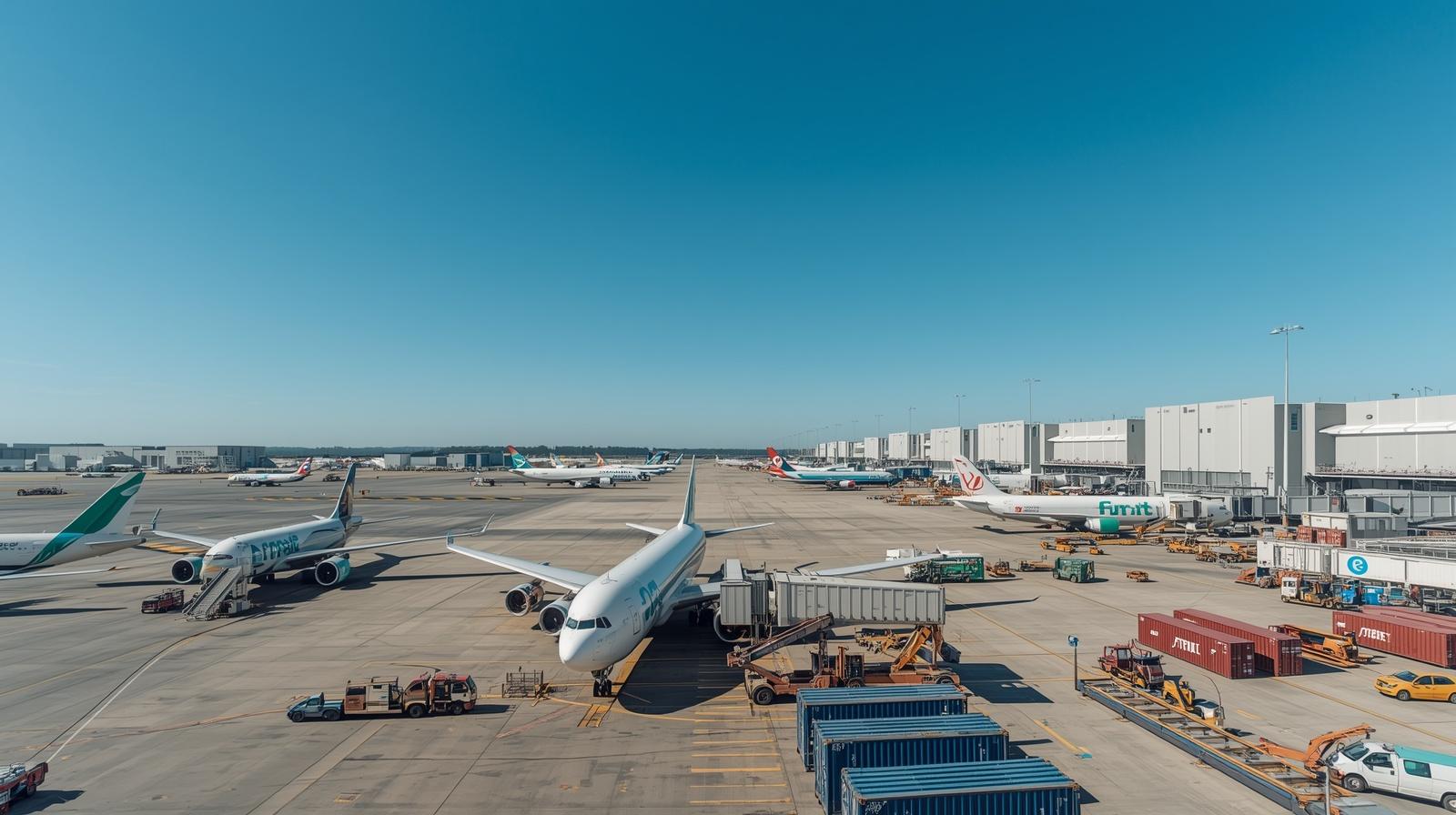 Tipos de mercancía empresarial permitida y restringida en carga aérea internacional