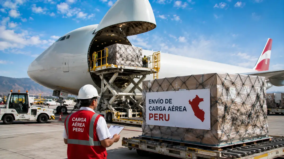 envío de carga aérea peru