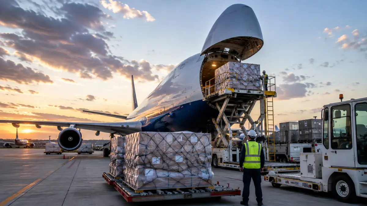 importacion de carga aerea a peru