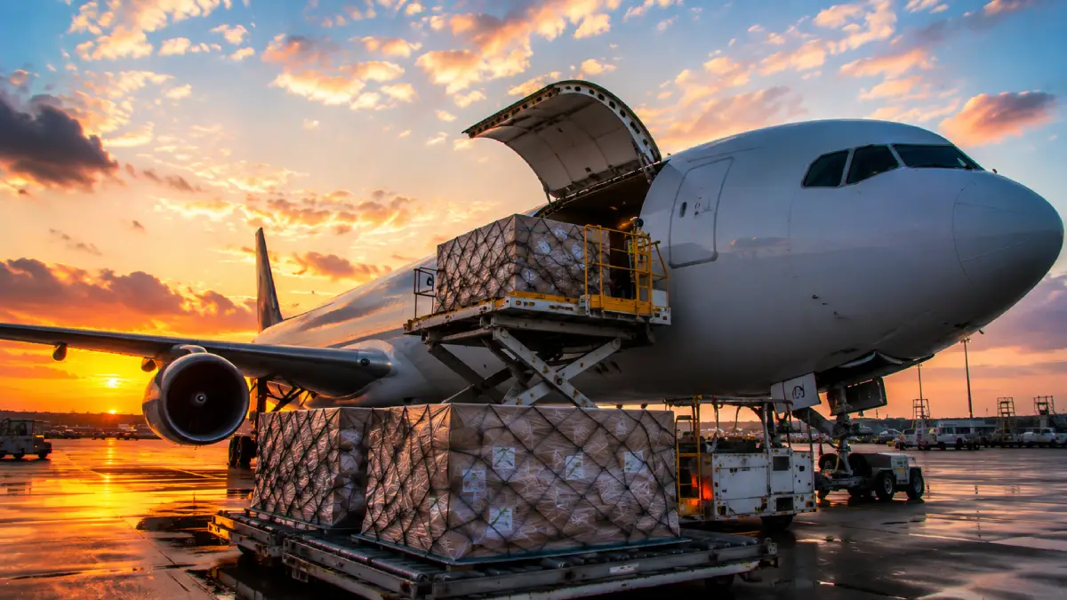 transporte de carga aéreo