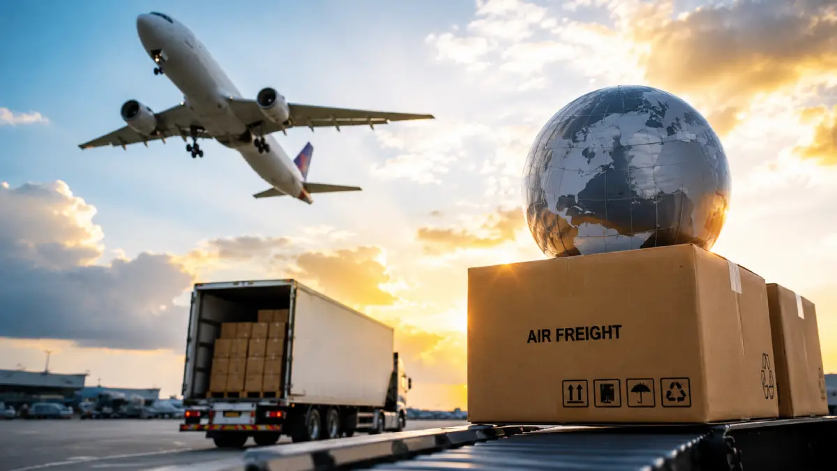 transporte de carga aerea internacional