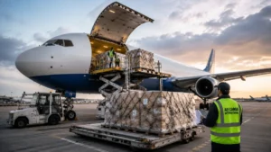 transporte de carga aerea internacional